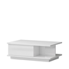 JELA KLUB STO KLS-1F - kolekcija Piano - Bela lak/Kristalno Bela HG Lak - 104x36x65 cm