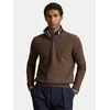 Polo Ralph Lauren Pulover 710B18060002 Temno rjava Regular Fit