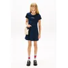 TOMMY HILFIGER Obleka mornarska/pastelno modra