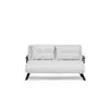 Atelier del Sofa Dvosed na razvlačenje Sando 2 Beli