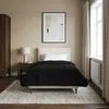 Ljetni pokrivač Crna 140 x 220 cm Mikrofibra i teddy flis