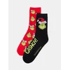 Sinsay - Duge čarape sa božićnim motivom 2 komada Grinch - šareno