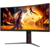 AOC 34 inča CU34G4Z WQHD 3440x1440 Fast VA 240 Hz FreeSync zakrivljeni gaming monitor