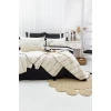 Lessentiel Maison Komplet posteljine Eva, 240x260 cm, Crni