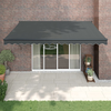 Automatska tenda na uvlačenje antracit 4 x 3 m
