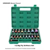 Greener Set nasadnih ključeva za udarni odvijač, 1/2, 8-32mm, 20 Komada