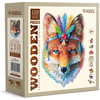 WOODEN CITY Lesena sestavljanka Mystical Fox 150 kosov