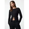 Trendyol Milla ženska bluza TWOAW25BZ00030, crna