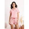 Trendyol Milla ženski set pidžama Thmss26Pt00070, roze-roze