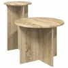 Set pomoćnih stolića 2 pcs Hrast sonoma Konstruirano drvo