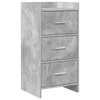 Kreveta Betonska siva 40 x 36 x 80 cm Konstruirano drvo