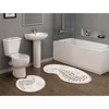 Lessentiel Maison 210FG41115KR Kupatilski otirač, 2 komada, Belo-braon