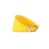 Collar Glamour Ovratnica za hrte RUMENA 34 - 40cm