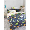 Lessentiel Maison set posteljine Dinolar, 200x220cm, Teget