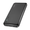 shumee Prenosna baterija 10000 mAh s hitrim polnjenjem LogiLink USB-C + 2x USB-A LED črne barve