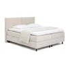 Bež boxspring postelja s prostorom za shranjevanje 160x200 cm Elva Bold – Bonami Selection