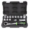 Komplet nasadnih ključev Go-Thru - od 13 do 27 mm, 14 delni