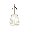 Klausen 111098 - Zidna lampa MEMORY 1xG9/4W/230V bela/smeđa