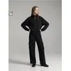 Sinsay - Pamučne wide leg cargo pantalone - crno