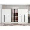 Hanah Home ormar sa reflektujućim staklom Nisa 20609, 360 cm, beli