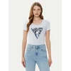 Guess Majica W5RI00 J1314 Modra Regular Fit