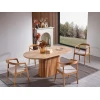 Hanah Home Trpezarijski sto Atlantis, 170x90x75 cm, Smeđi