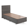 Hanah Home Osnova kreveta sa uzglavljem Silver, 120x100x200 cm, Siva