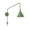 Sollux SL.1700 - Zidna lampa NOX 1xE14/10W/230V zelena