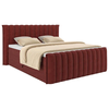 Premium Living Postelja Boxspring Lina, Rdeča, 200x200