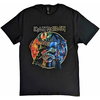 Iron Maiden Majica The Future Past Tour 23 Circle Art Unisex Black S