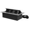 Orno Produžni kabel sa 3 x Schuko utičnice, ugradbena - OR-GM-9037(GS)/G