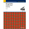 BURGMULLER:25 EASY STUDIES OP.100 NOTE ZA klaviature