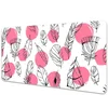 Decormat Podloga za pisalno mizo Feathers and dots 120x60 cm