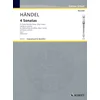HANDEL:4 SONATAS FOR ALT RECORDER(FLUTE,OBOE,VIOLINE) AND PIANO OP.1