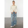 Trendyol Milla ženska bluza TWOAW25BZ00030, kamen-bež