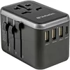 VERBATIM Univerzalni potovalni adapter 61W USB-C & 3 USB-A UTA-04, 49546
