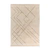 Kayoom PREPROGA Mylen 425 Creme/Braun 160/230 cm rjava, krem barve