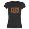 Armani Exchange Majice s kratkimi rokavi HONEY Črna
