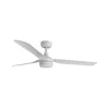 FARO 33814WT1S - LED ventilator PUNT M (prigušiva) 18W/230V CCT prečnik 132 cm bela WT + daljinski upravljač