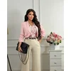 Squareonline Ženski sako Baby Pink Chic, Roze