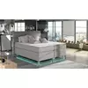 Boxspring postelja Amadeo LED - 140x200 cm