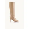 NAKA Ženske čizme na štiklu Toffee Tranquility bež