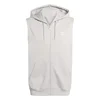 ADIDAS ORIGINALS Brezrokavnik Trefoil Essentials svetlo siva