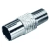 Cabletech Adapter F ženski/TV ženski