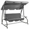 Vrtna gugalnica REINFORCED RELAX COMFORT, siva