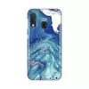 Silikonska maska za Samsung A202F Galaxy A20e Blue Marble Print plava