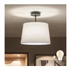 Brilagi - LED plafonski luster CERIA 1xE27/60W/230V, prečnik 30 cm, crna/bela