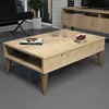HANAH HOME Sto za dnevnu sobu Best Oak