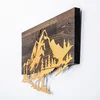 Wallity Zidna dekoracija Mountain v2, 38 x 58 cm,  Zlatne boje