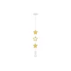 Stars Pendant Lamp 1X20W E27 Iq Kids Golden